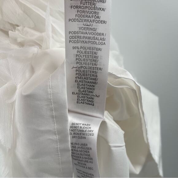 NEW AIDAN BY AIDEN MATTOX Dress Size 2 Tiered Halter Bridal Wedding Bride NWOT - Picture 13 of 16